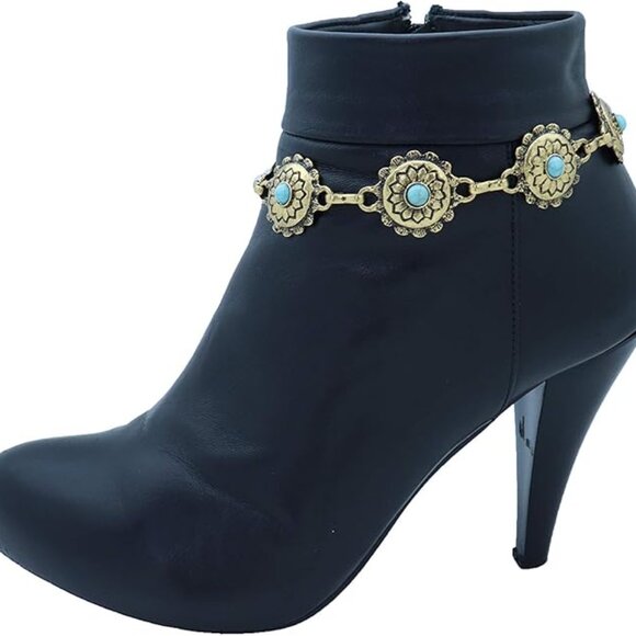 Women Western Bohemian Boot Chain - Picture 5 of 6